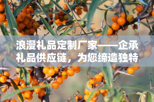 浪漫礼品定制厂家——企承礼品供应链，为您缔造独特浪漫时刻